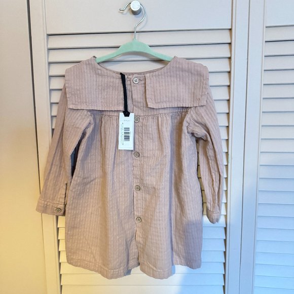 1+ In The Family Dusty Rose Cotton Dress - Picture 2 of 4